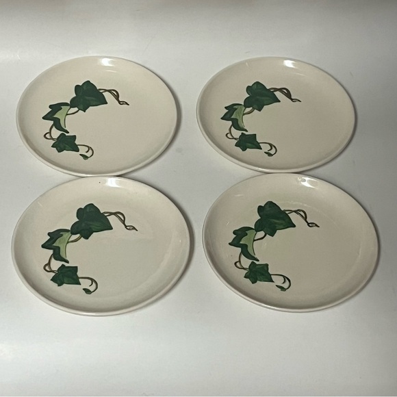 Metlox Poppytrail California Ivy 6.5" Bread and Butter Plates - Picture 2 of 9